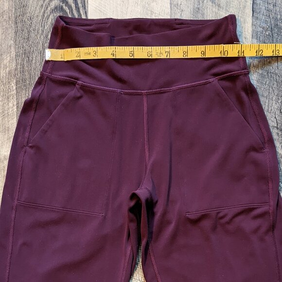 Lululemon Align Jogger Pants Burgundy Red Yoga Joggers - Picture 6 of 6